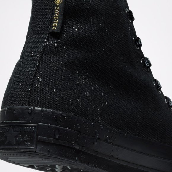 Converse Chuck 70 Gore-Tex High Top Utility Black Mens Size 10.5 168857C New DS - Picture 7 of 11